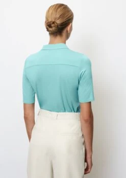 Marc O'Polo Short-sleeved Jersey Blouse From LENZING™ ECOVERO™ -FashionLust Verkaufs-Shop 00f32e91700b739019726e51643e7439