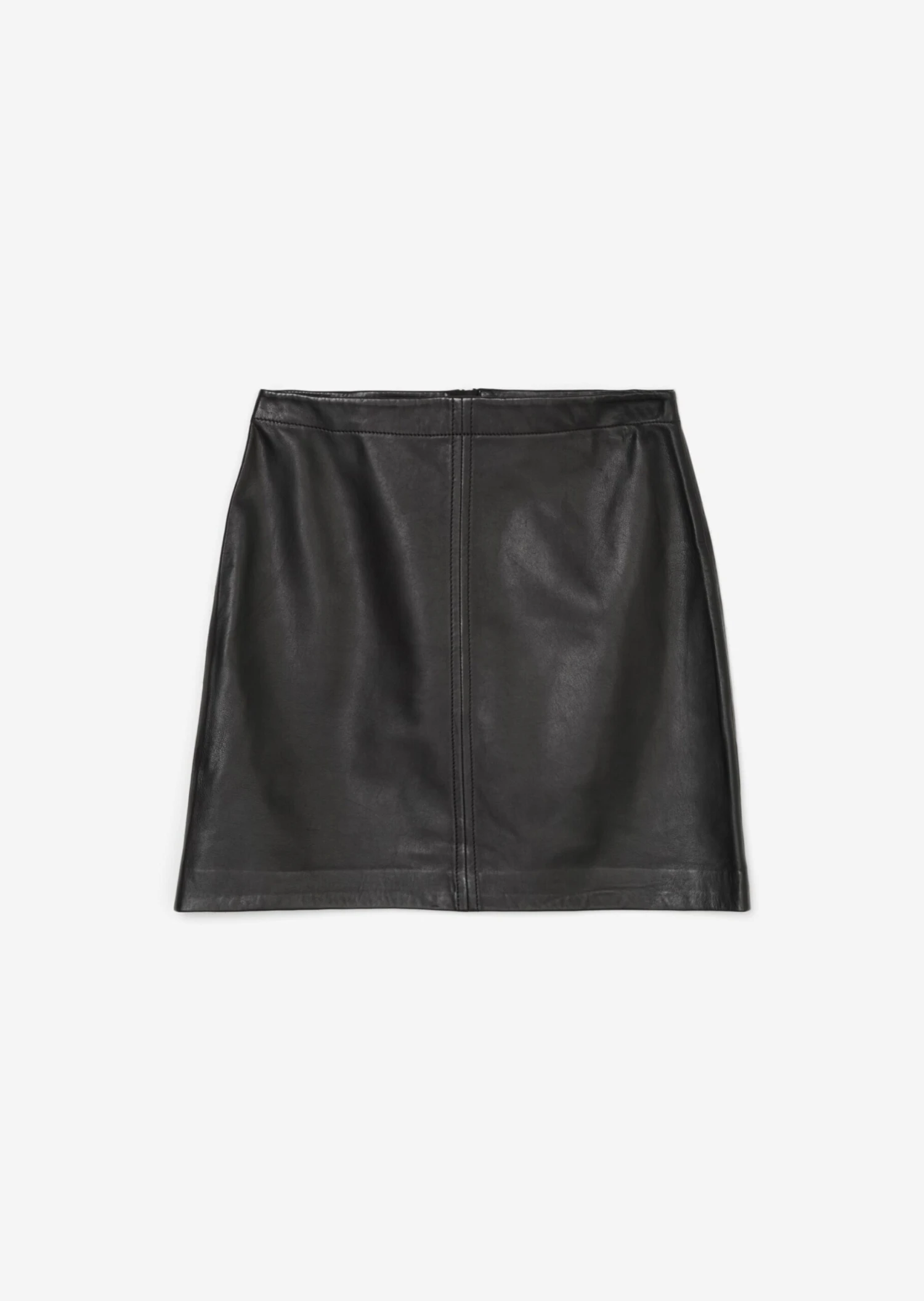 Marc O'Polo Leather Mini Skirt Regular Made From Soft Lamb Nappa 9 Marc O'Polo Leather Mini Skirt Regular Made From Soft Lamb Nappa – Bild 7