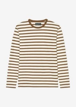 Marc O'Polo Striped Long Sleeve Top In A Regular Fit Made From Pure Organic Cotton -FashionLust Verkaufs-Shop 02b673a5b2dd5a18b39d7429f74e8c40