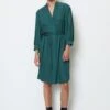 Marc O'Polo Shirt Blouse Dress With 3/4 Sleeves Relaxed Made From Viscose Twill -FashionLust Verkaufs-Shop 03e01b7ba4f18532a05553be9645c745