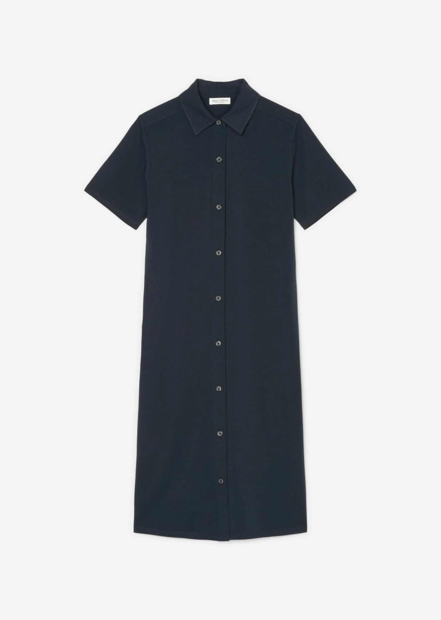 Marc O'Polo Jersey Shirt Dress In A Stretchy Modal/organic Cotton Blend 9 Marc O'Polo Jersey Shirt Dress In A Stretchy Modal/organic Cotton Blend – Bild 7