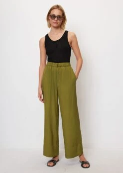 Marc O'Polo Pointelle Jersey Sleeveless Top Made From Pure Organic Cotton -FashionLust Verkaufs-Shop 059a41540238c26555f702d0681e9db4