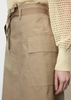 Marc O'Polo Utility Cargo Skirt In A Stretchy Blend Of Organic Cotton And Hemp -FashionLust Verkaufs-Shop 07193b171b7ad37006731ab6862f46d4