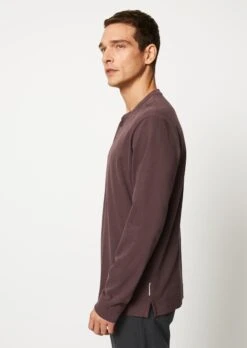 Marc O'Polo Long-sleeved Serafino Regular Made From Soft Heavy Jersey -FashionLust Verkaufs-Shop 0846d965d9491c4a732491cb03eb867f
