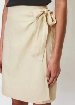 Marc O'Polo Short Linen Wrap-over Skirt Made Of Lightweight Fabric 15 Marc O'Polo Short Linen Wrap-over Skirt Made Of Lightweight Fabric -FashionLust Verkaufs-Shop 088602565edab368af37794af4d0f469