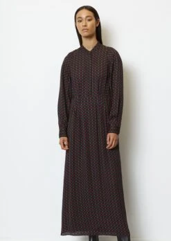 Marc O'Polo Maxi Dress Relaxed Made Of Flowing Viscose -FashionLust Verkaufs-Shop 093963a122f3ea3fc6a70875feadae2e