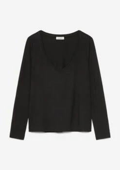Marc O'Polo Long Sleeve V-neck Top From LENZING™ ECOVERO™ -FashionLust Verkaufs-Shop 0a5b5c5b5de5762f8185dd3c2dbce0d9