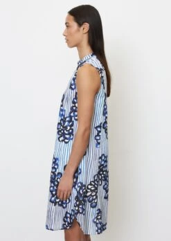 Marc O'Polo Sleeveless Mini Dress With A Floral Print Made Of Crisp Cotton Voile -FashionLust Verkaufs-Shop 0aec1578988e654cd0103609c9432177