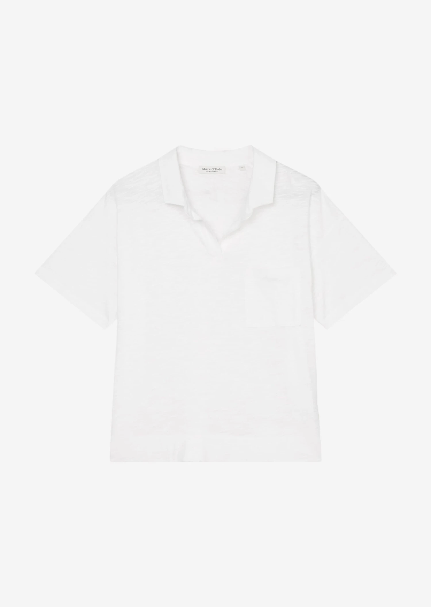 Marc O'Polo Slub Jersey Polo Shirt Made Of A Cotton/viscose Blend 9 Marc O'Polo Slub Jersey Polo Shirt Made Of A Cotton/viscose Blend – Bild 7