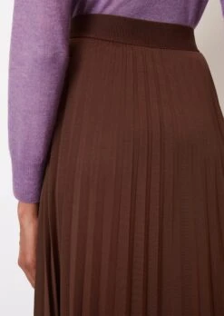 Marc O'Polo Flared Pleated Jersey Skirt Made Of Tencel™ Lyocell -FashionLust Verkaufs-Shop 0ccc545bf00a3e2a67121307eabf106f