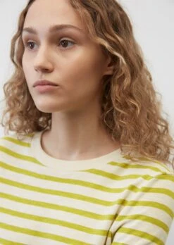 Marc O'Polo Striped Long Sleeve Heavy Slub Jersey Top In A Regular Fit Made Of Organic Cotton -FashionLust Verkaufs-Shop 0d4a99b2d243e45aedc85a7c3be6c088
