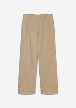 Marc O'Polo Wide-leg Trousers In A Stretchy Blend Of Organic Cotton And Hemp -FashionLust Verkaufs-Shop 0faece35e801672a33804e321c34840f