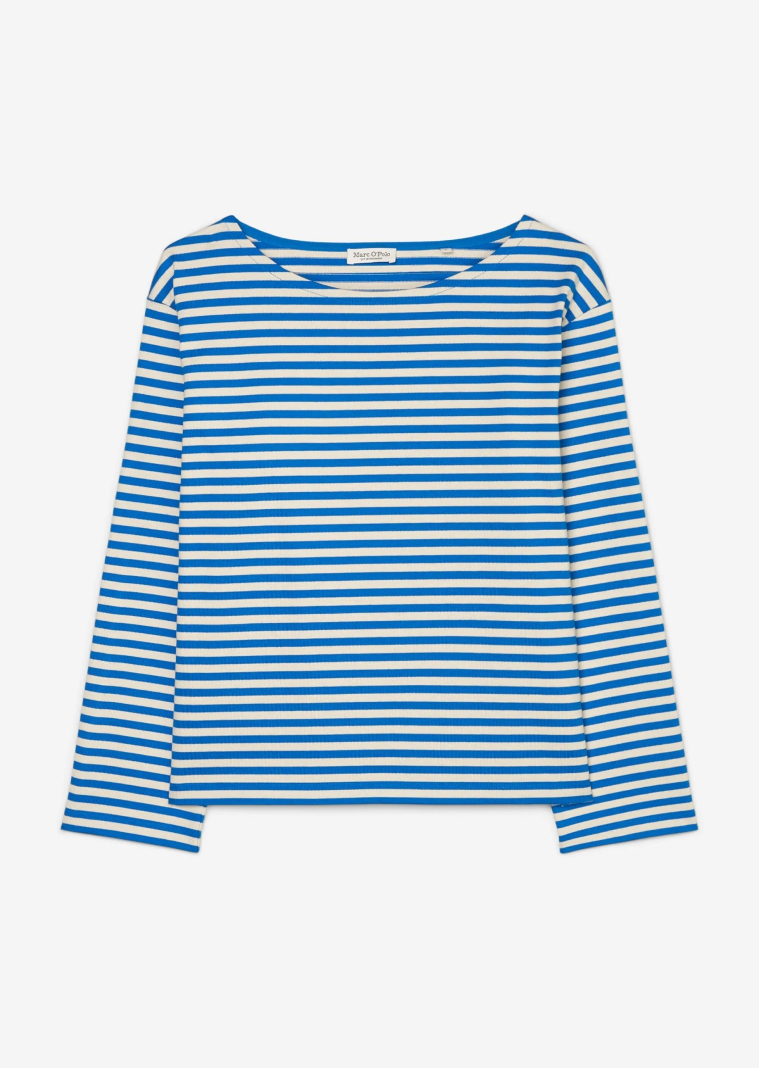 Marc O'Polo Striped Heavy Jersey T-Shirt In A Loose Fit Made Of Organic Cotton 9 Marc O'Polo Striped Heavy Jersey T-Shirt In A Loose Fit Made Of Organic Cotton – Bild 7