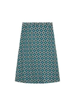 Marc O'Polo Calf Length A Shape Skirt From Printed Viscose Twill -FashionLust Verkaufs-Shop 1058474e179867cb6f6d95c97832a4e7