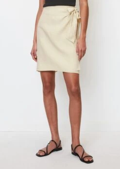 Marc O'Polo Short Linen Wrap-over Skirt Made Of Lightweight Fabric 14 Marc O'Polo Short Linen Wrap-over Skirt Made Of Lightweight Fabric -FashionLust Verkaufs-Shop 108cab6927fb94e72a2493684ba281f5