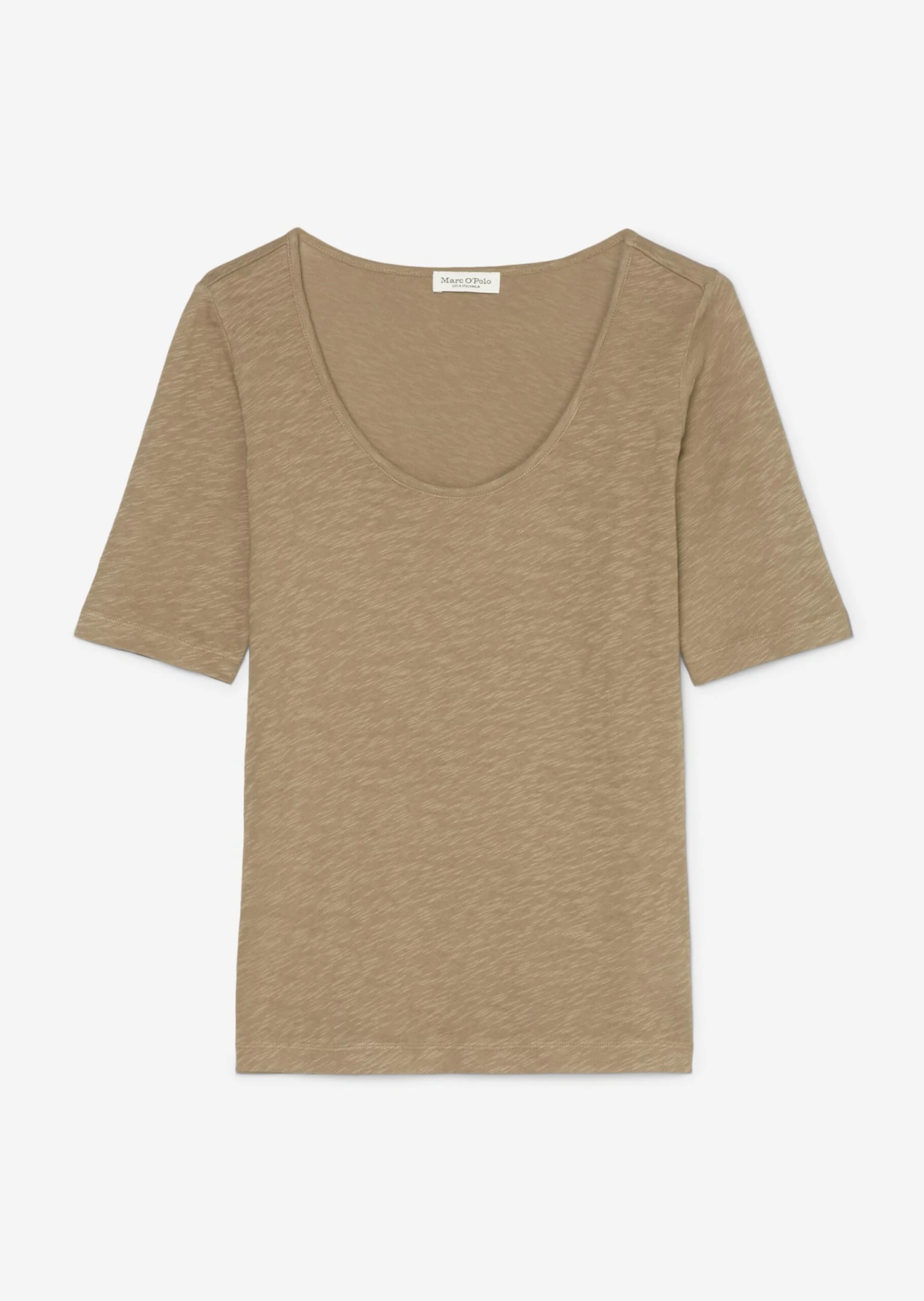 Marc O'Polo Basic T-shirt In A Straight Fit Made Of Slub Jersey 9 Marc O'Polo Basic T-shirt In A Straight Fit Made Of Slub Jersey – Bild 7