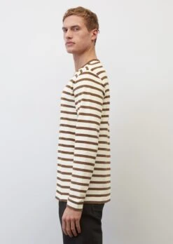 Marc O'Polo Striped Long Sleeve Top In A Regular Fit Made From Pure Organic Cotton -FashionLust Verkaufs-Shop 113bc382ded9744dee532a02cac86e18
