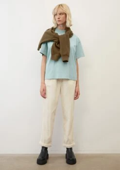 Marc O'Polo Boyfriend T-shirt In A Wide Fit In Heavy Jersey Fabric