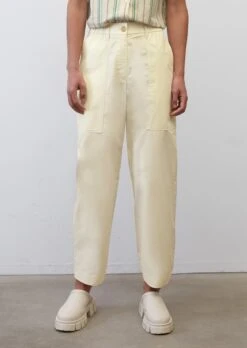 Marc O'Polo Cropped Tracksuit Bottoms In A Relaxed Fit Made Of Organic Cotton/lyocell/poplin -FashionLust Verkaufs-Shop 1375f3d71a38f5e4a7b81a03c28de93f