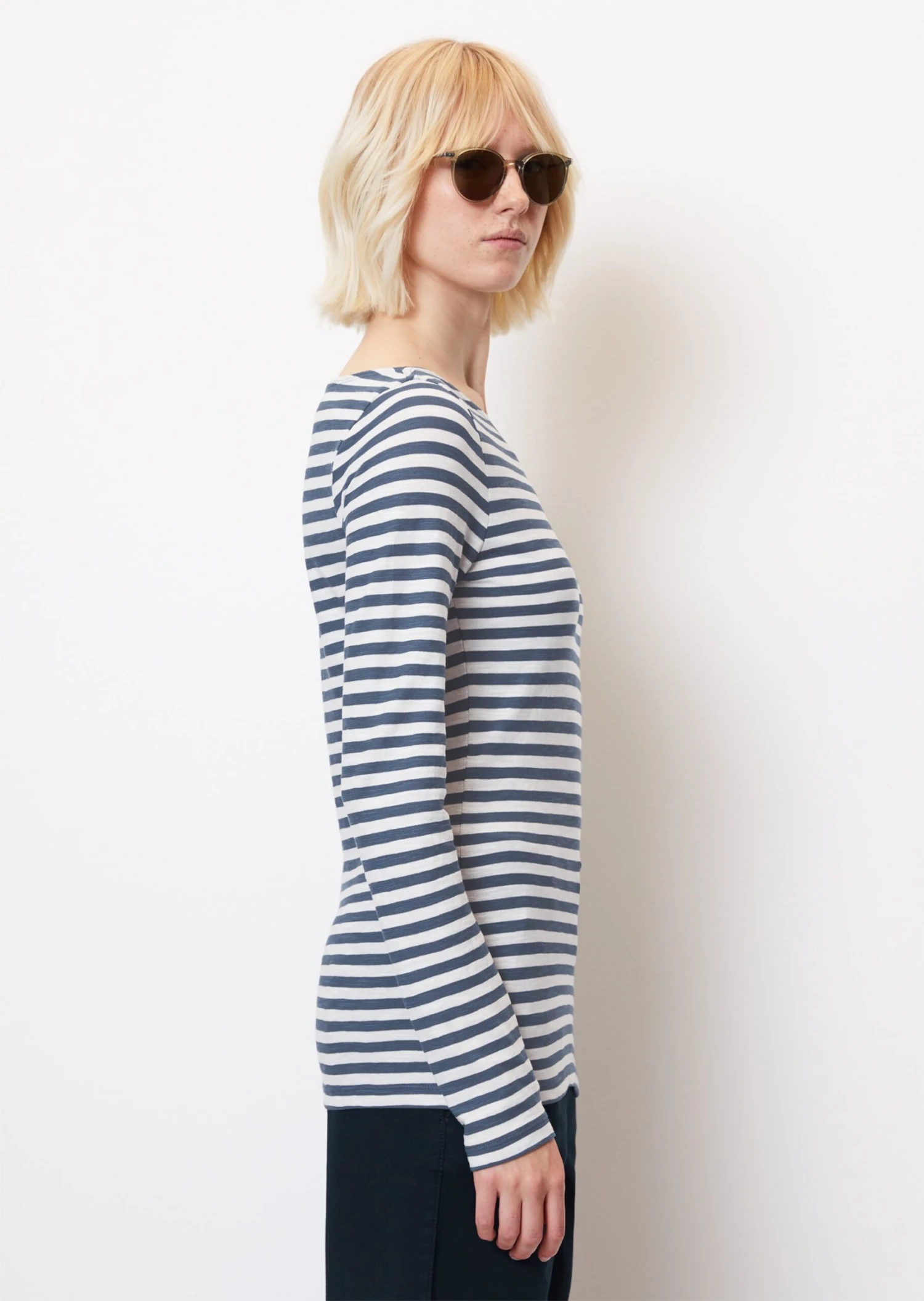 Marc O'Polo Long-sleeve Top Made Of Organic Cotton Fabric 8 Marc O'Polo Long-sleeve Top Made Of Organic Cotton Fabric – Bild 6