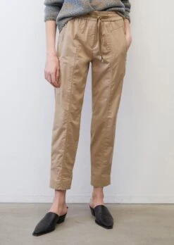 Marc O'Polo Travel Trousers With An Elasticated Waistband Made Of Organic Cotton Twill With Stretch -FashionLust Verkaufs-Shop 14aef329a8ec90ee6147a871023578c8