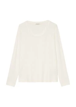 Marc O'Polo Elegant Jersey Long Sleeve Top In A Relaxed Fit From LENZING™ ECOVERO™ -FashionLust Verkaufs-Shop 14d36d0043c947855b21d9ac23a65561