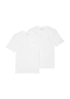 Marc O'Polo Double Pack Of Crew Neck T-shirts In A Regular Fit Made From Pure Organic Cotton -FashionLust Verkaufs-Shop 178e382dd4ac531f8f221d2cb5d1ea82