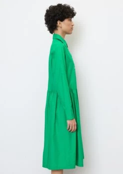 Marc O'Polo Blouse Dress With A Gathered Skirt Made From A Lightweight Organic Cotton/lyocell Blend -FashionLust Verkaufs-Shop 181fa643dfab7dd0c679ca659b96ae96