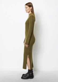 Marc O'Polo Ribbed Knit Dress Shaped With Viscose Content 16 Marc O'Polo Ribbed Knit Dress Shaped With Viscose Content -FashionLust Verkaufs-Shop 186f23c4f7bbac66223c98c84628b17f