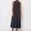 Marc O'Polo Sleeveless A-line Dress In Soft Viscose Twill -FashionLust Verkaufs-Shop 1915ea9357e73b9e83f9c167b49518f9