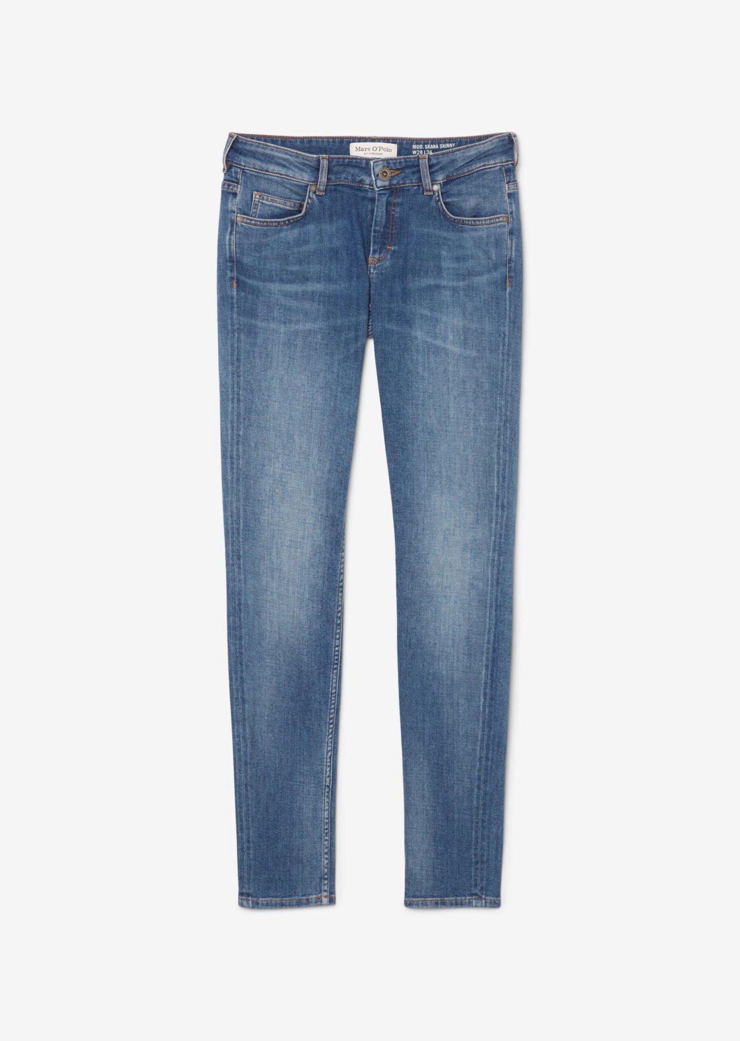 Marc O'Polo SKARA Skinny Low Waist Jeans Made Of Stretchy Denim With A Cashmere Texture 9 Marc O'Polo SKARA Skinny Low Waist Jeans Made Of Stretchy Denim With A Cashmere Texture – Bild 7