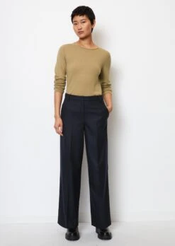 Marc O'Polo Straight Pants Virgin Wool Mix
