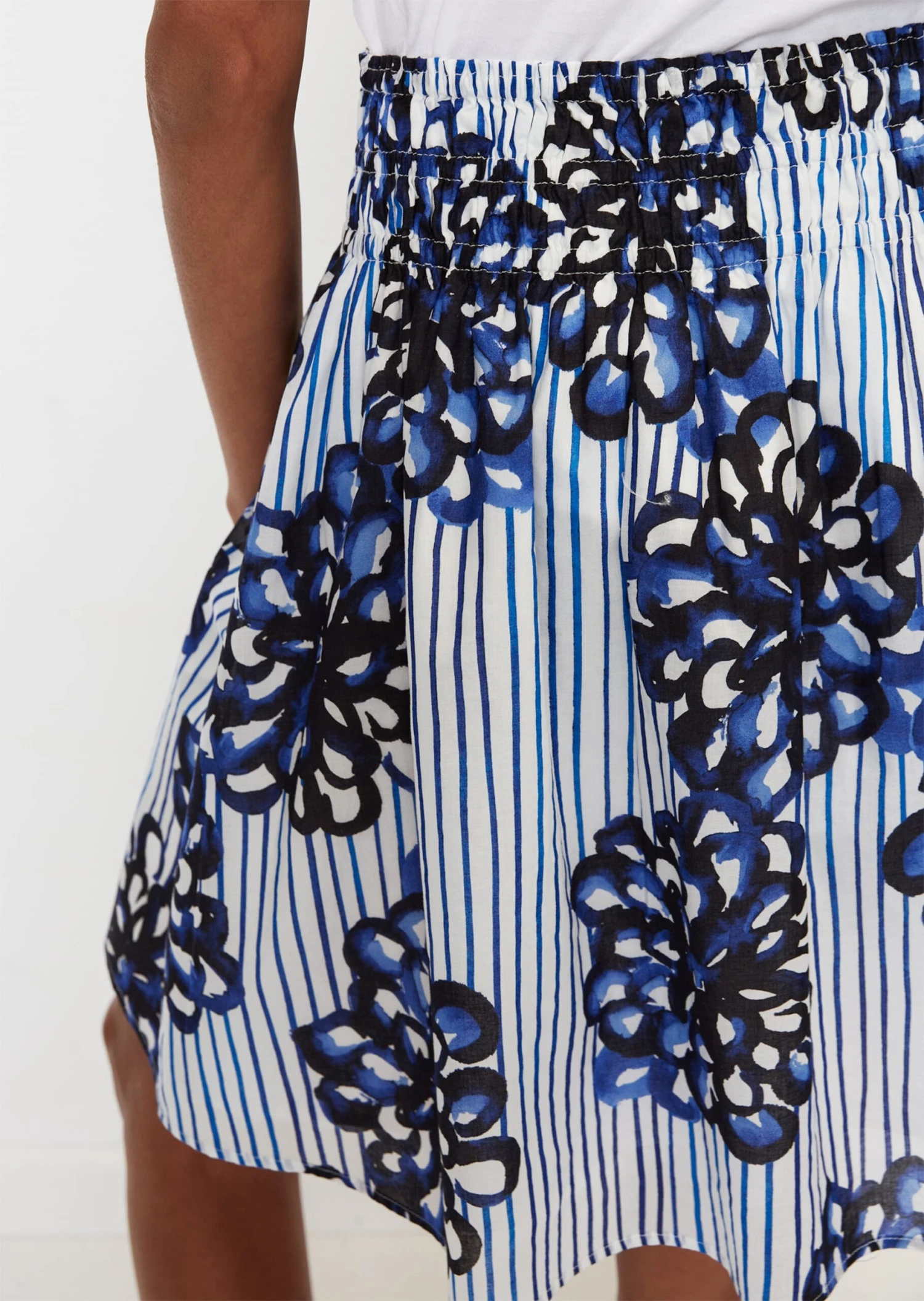 Marc O'Polo Short, Wide Skirt Made Of Cotton Voile Fabric 7 Marc O'Polo Short, Wide Skirt Made Of Cotton Voile Fabric – Bild 5