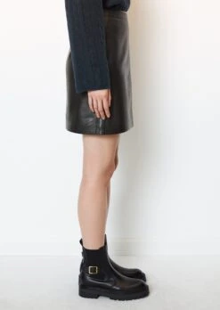 Marc O'Polo Leather Mini Skirt Regular Made From Soft Lamb Nappa 16 Marc O'Polo Leather Mini Skirt Regular Made From Soft Lamb Nappa -FashionLust Verkaufs-Shop 1c3e12ca8b96780639e40fbb36006c6e