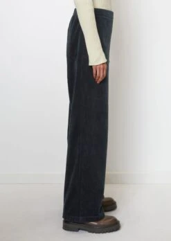 Marc O'Polo Corduroy Trousers Straight With A Partially Elasticated Waistband -FashionLust Verkaufs-Shop 20e8c8aba5876d6b9e79d474971d3a35
