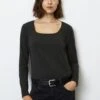Marc O'Polo Longsleeve With Square Neckline Regular Made From OCS Blended TENCEL™ Lyocell -FashionLust Verkaufs-Shop 20e930f50909e81e6ed9be7255d53e1e