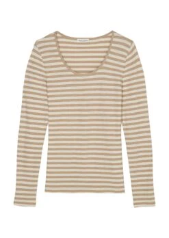 Marc O'Polo Long Sleeve Top With Stripes In Organic Cotton Slub Jersey 18 Marc O'Polo Long Sleeve Top With Stripes In Organic Cotton Slub Jersey -FashionLust Verkaufs-Shop 21fbcdf525f17773c352279426bccd46