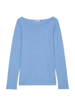 Marc O'Polo Bateau Neck Long Sleeve Top, Regular Fit In A Lightweight Slub Jersey Fabric -FashionLust Verkaufs-Shop 23cec75488d2eaf1a328621fd6e0c3d6