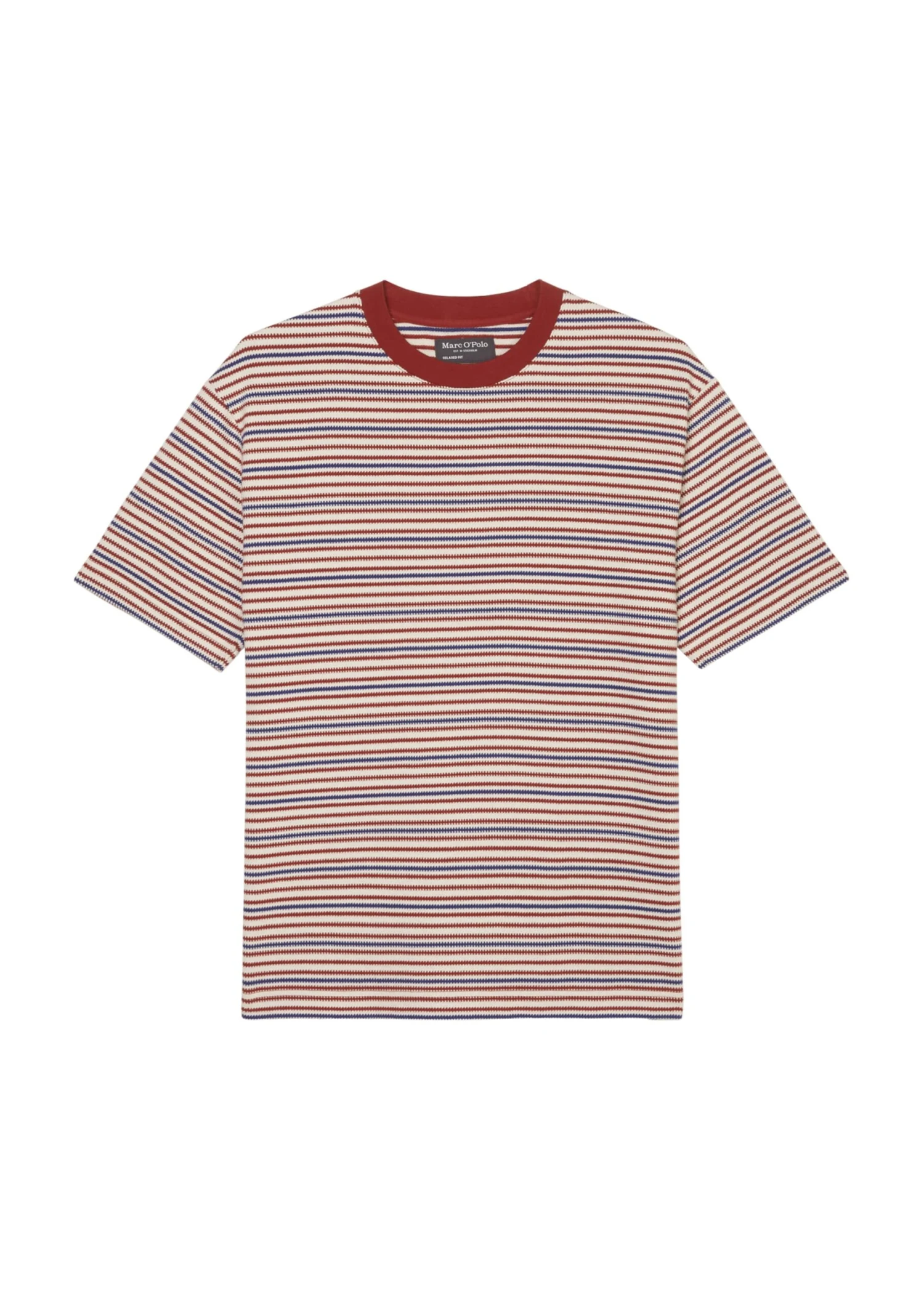 Marc O'Polo Striped T-shirt Relaxed In Soft Organic Cotton 10 Marc O'Polo Striped T-shirt Relaxed In Soft Organic Cotton – Bild 8