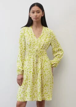 Marc O'Polo V-neck Mini Dress With An All-over Print Made From A Flowy Cupro/viscose Blend 14 Marc O'Polo V-neck Mini Dress With An All-over Print Made From A Flowy Cupro/viscose Blend -FashionLust Verkaufs-Shop 24983e38c15b147d225fb51c1736a2ef