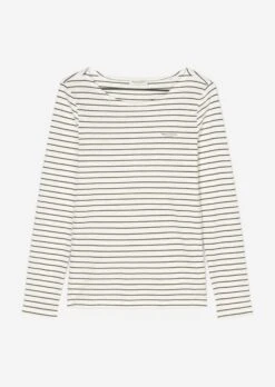 Marc O'Polo Striped Longsleeve Regular Made Of Fine Organic Cotton -FashionLust Verkaufs-Shop 27b7d74e2df7f02b5880347318a560f9