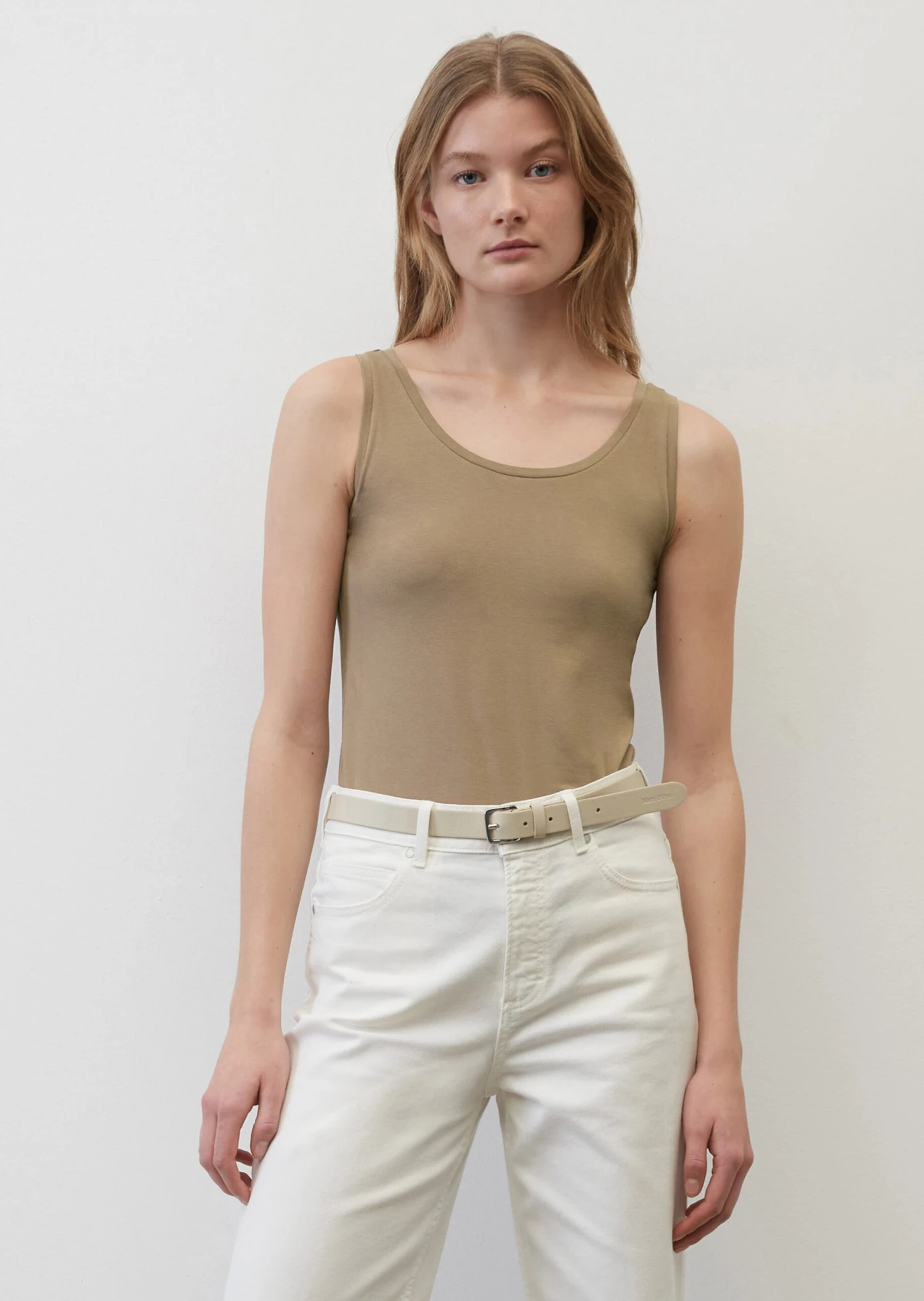 Marc O'Polo Sleeveless Top, Slim Fit Made Of Stretchy Organic Cotton Jersey 6 Marc O'Polo Sleeveless Top, Slim Fit Made Of Stretchy Organic Cotton Jersey – Bild 4