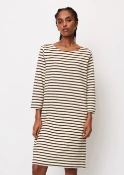Marc O'Polo Striped Jersey Dress In A Loose Fit Made Of Organic Cotton 14 Marc O'Polo Striped Jersey Dress In A Loose Fit Made Of Organic Cotton -FashionLust Verkaufs-Shop 28693e7e2abd30c2f6c7139834da97a9