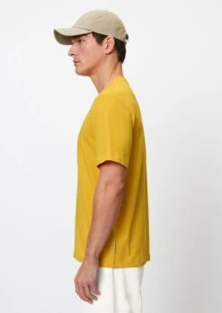 Marc O'Polo T-shirt Regular Made Of A Blend Of Organic Cotton And Linen -FashionLust Verkaufs-Shop 28926ed0be063b9050b52eeb02756cf8