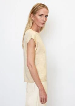 Marc O'Polo Sleeveless Fine-knit Jumper In A Loose Fit Made Of A Blend Of Organic Cotton And Linen -FashionLust Verkaufs-Shop 28c024d583c496b687093a8f02440e96