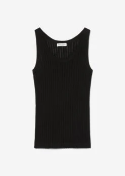 Marc O'Polo Pointelle Jersey Sleeveless Top Made From Pure Organic Cotton -FashionLust Verkaufs-Shop 2b642fa42ba560a384ca85ae99fc6795