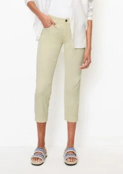 Marc O'Polo LULEA Trousers Slim 7/8 Made Of A Stretchy Lyocell And Organic Cotton Blend -FashionLust Verkaufs-Shop 2bcd29aae58a22ef898a036c06bb1a1d