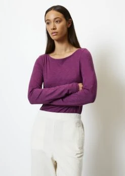 Marc O'Polo Longsleeve Regular Made Of Slub Jersey