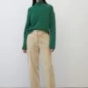 Marc O'Polo Wide Ankle-length Trousers Made Of Brushed Twill 1 Marc O'Polo Wide Ankle-length Trousers Made Of Brushed Twill -FashionLust Verkaufs-Shop 2d899ff5ec3f2fb386fe980449b33491