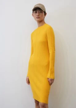 Marc O'Polo Slim-fitting Rib Knit Dress From LENZING™ ECOVERO™